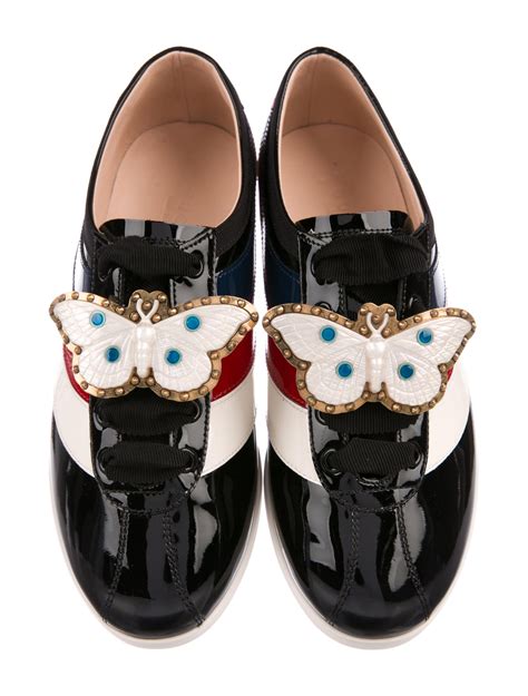 gucci butterfly shoes.